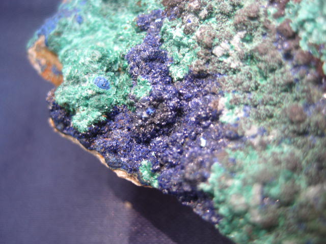 Azurite with Malachite - Draws out subconcious poison 1713